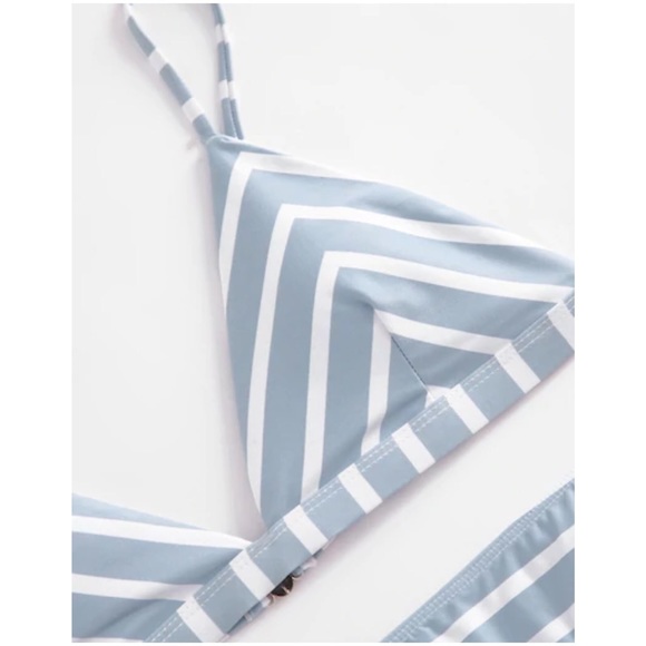 ✿ Blue Striped Bikini Set ✿ - Picture 5 of 6